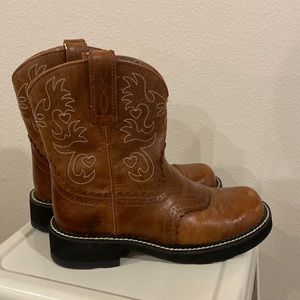 Ariat Women’s Cowgirl Boots - Fatbaby Saddle Western Boot